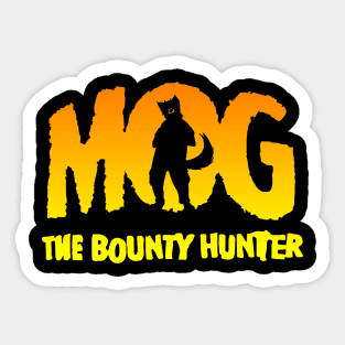 Mog the Bounty Hunter Sticker